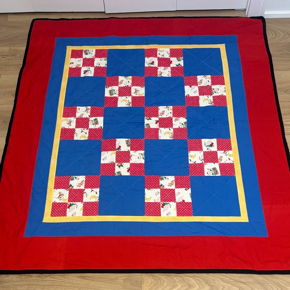 Vintage Humpty Dumpty Quilt